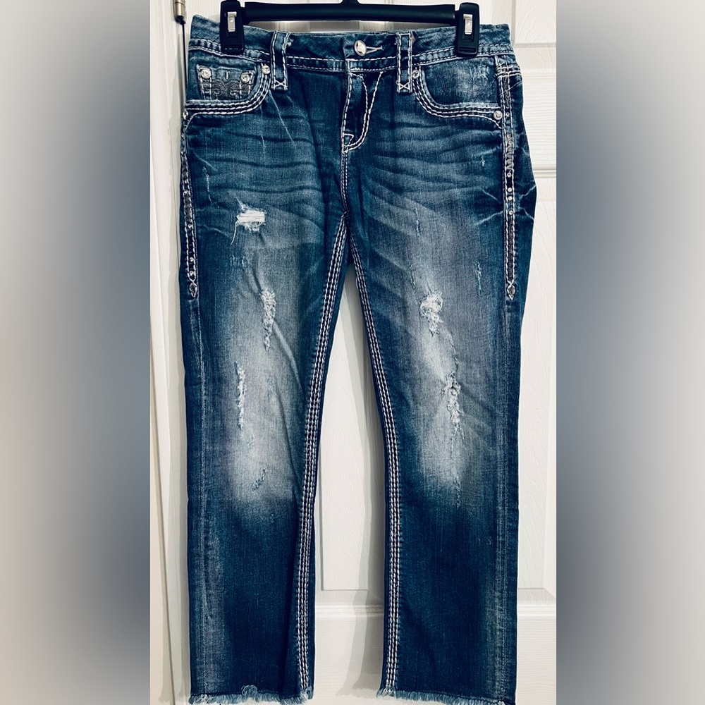 Rock Revival Sherry Capri Jeans.